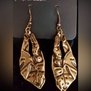 Brass Paparazzi Earrings